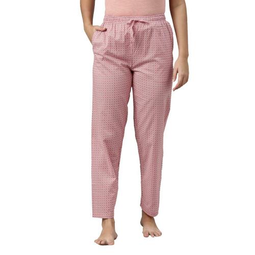 GO COLORS Store Women Coral Cotton Pants