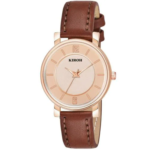 KIARVI GALLERY Analog Stylish Antique Digit 6 to 12 Dial premium Leather Strap Watch For Girls and Women
