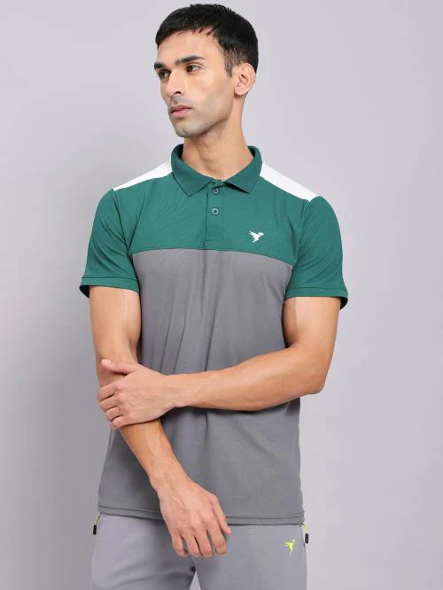 Technosport Men's Polo Half Sleeve T-Shirt