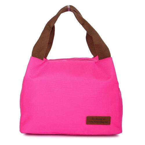 Instabuyz Hot & Cold Leak Proof Lunch Bag for Office School Kids Men & Women Storage Bag with Handle 2 Compartments Tiffin Bag