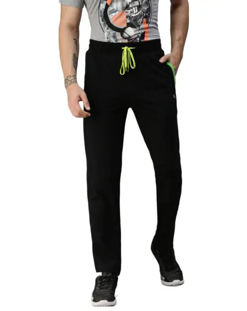 Onn Mens Black Track Pant Pack of 1