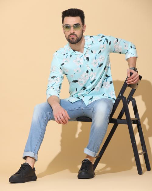 FOGA CLOTHING MEN RAYON SHIRTS