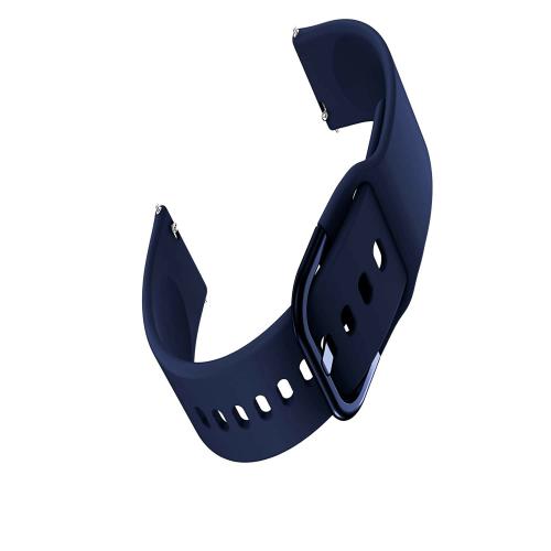 NOTYEX Blue Silicone Strap Band Compatible With For Boat Wave lite smartwatch (Pack of1)