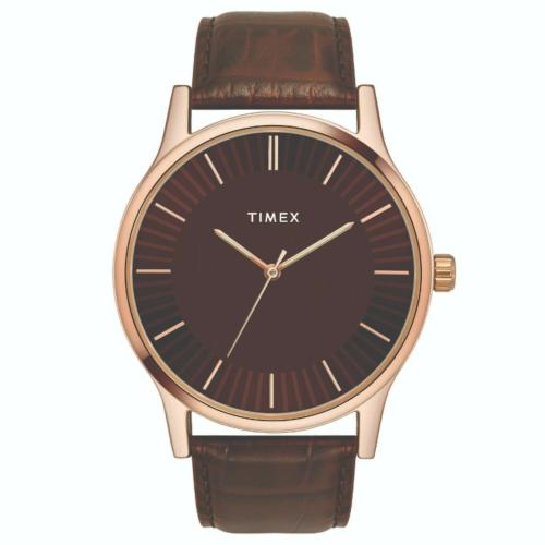 Timex Analog Brown Dial Men Watch-TW0TG8300