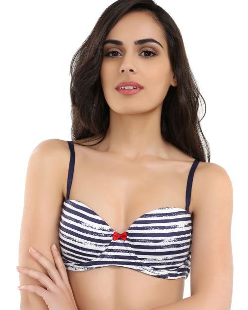 Candour London Bra NAVY BLUE STRIPE