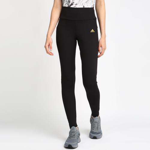 Adidas Women W Btc Fb Tig Black Sports Tights