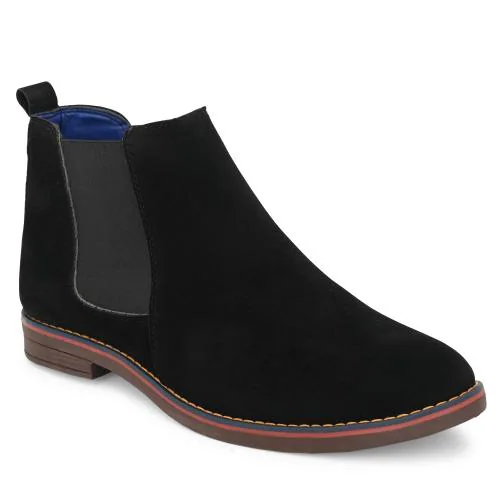 Lee Peeter Chelsea Boots For Men (Black)