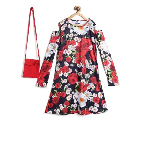 612 League Girls Dress in Navy Color