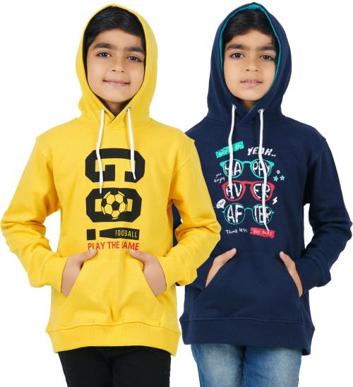 SOUTHTREE Boys Sweatshirt or Hoodies (Pack of 2)