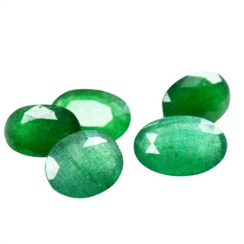 atural Indian Emerald at Wholesale Rate 8.25 Ratti 7.5 Carat Oval Shape Panna Loose Gemstone 1 Pcs