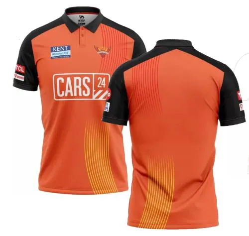 Teky SRH Cricket Team Jersey 2023/2024 for Men and Boys