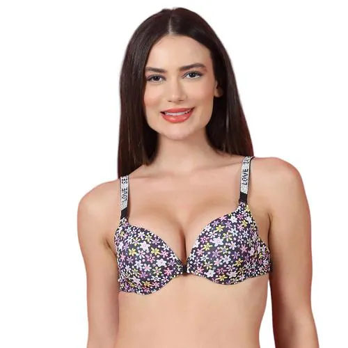 PrettyCat Women Multicolor Lightly Padded Push-Up Bra