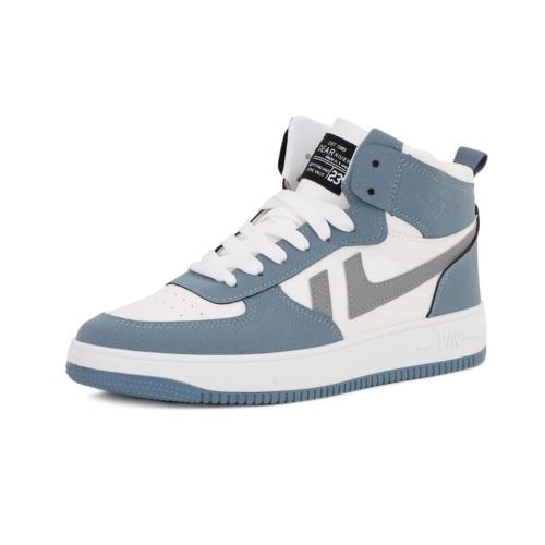 Vittaly Mens Basketball Shoes (Blue And White)