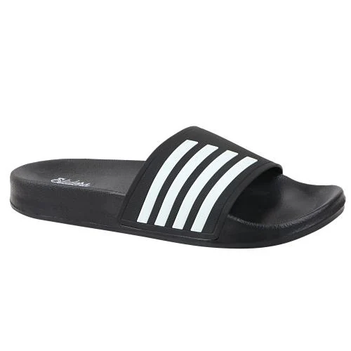 WELCOME Black Sliders For Men