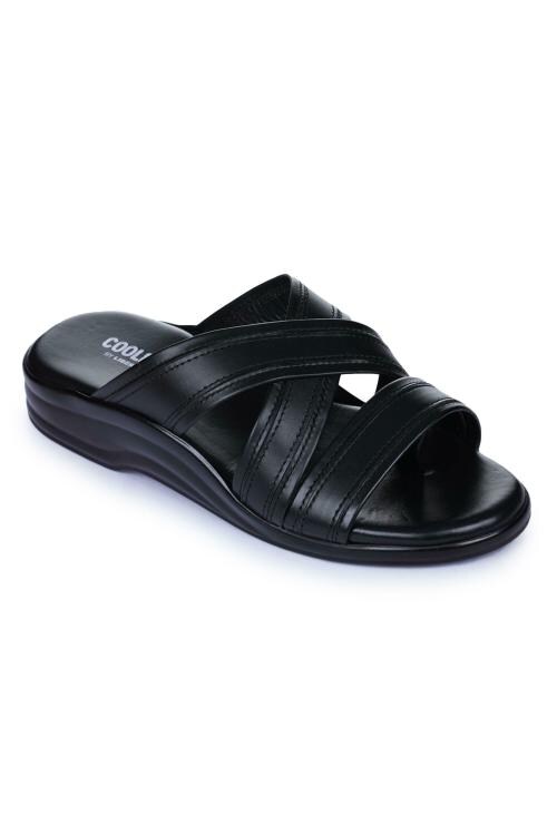 COOLERS By Liberty 7123-61_BLACK Formal Slippers For Men