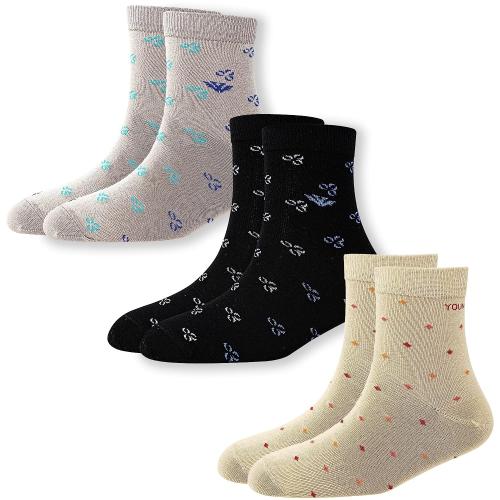 Buy Cotstyle Multicolor Cotton Ankle Length Socks Free Size (pack of