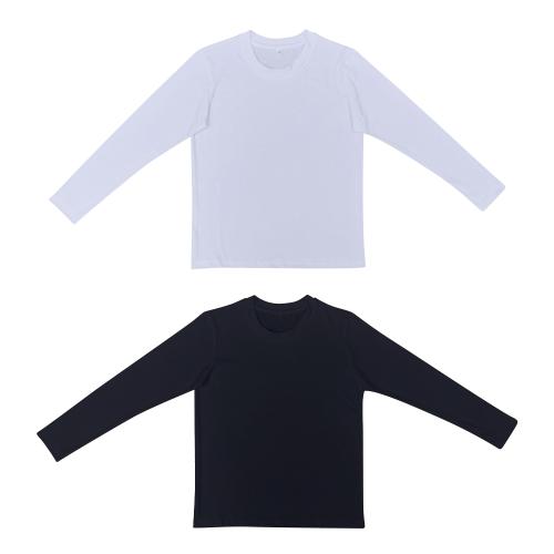 Diaz Boys Solid Pure Cotton T Shirt Black,White