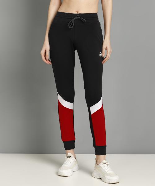 PKR SPORTS Solid Women Black Track Pants