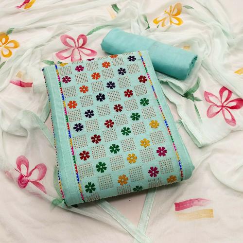 Panzora Women's Pure Modal top and Santoon inner and bottom fabric salwar suit dress material