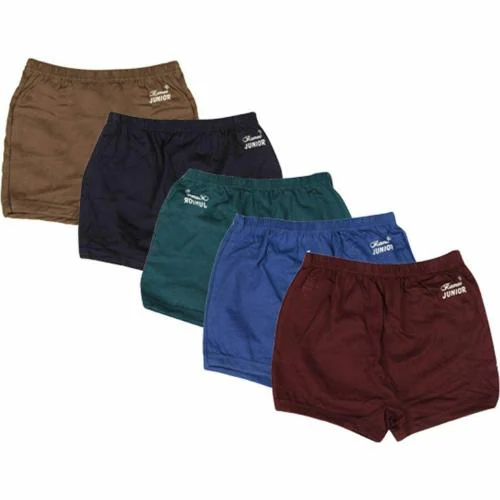 YELLOWDELIGHT Girls Multicolor Cotton Blend Pack Of 5 Panty (10 - 11 Years)