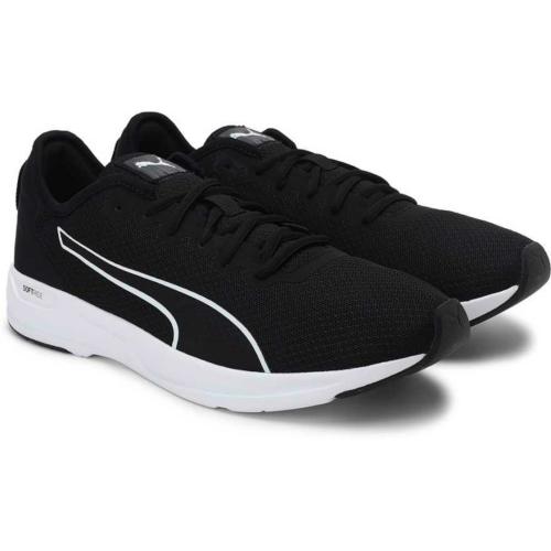 Puma Men Accent Black/White Sports Shoe