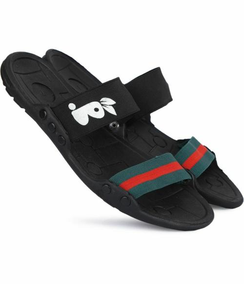 Buxton Black Slippers For Men