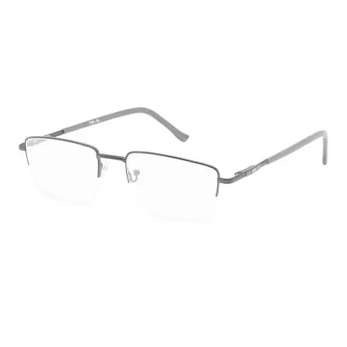 Vast Full Rim Retro Rectangle Spectacle Frame For Men And Women (Metal 7906)