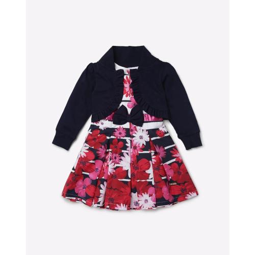 612 League Girls Dress in Off White Color