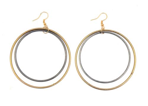 Honbon Stylish Hoops/Loop Earring/Kan Bali For Women & Girls Easily Suitable For Any Look 1pair