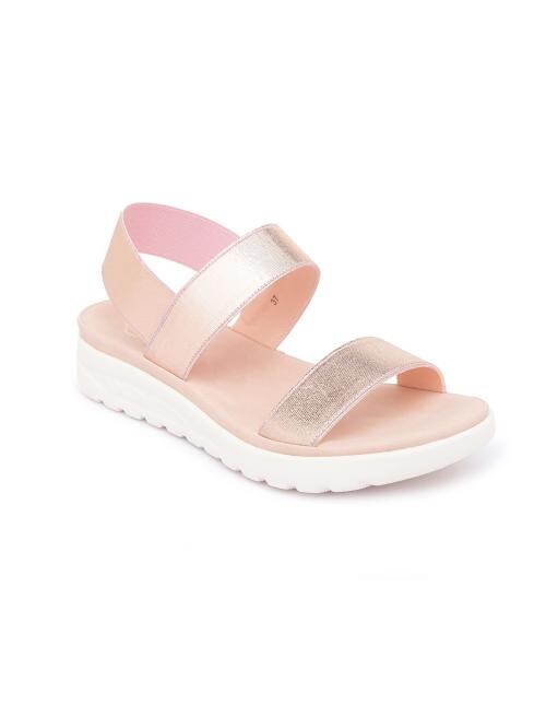 Ceriz Alima Rose Gold Sandals
