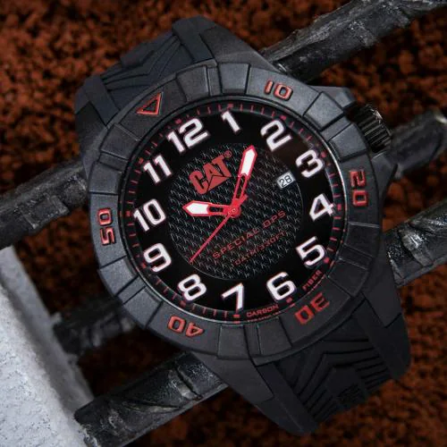CAT KARBON SPECIAL OPS Analog Black Round Dial Men's Watch- K2.121.21.118