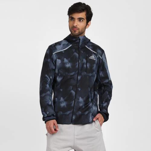 Adidas Men MARATHON JKT Black Running Jacket