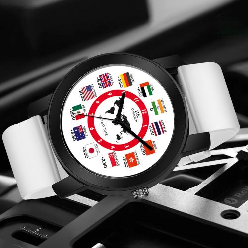 IIK COLLECTION Watches for Men Round Numerical Dial Analogue Men Watch|Long Battery Life| Long Lasting Polish/Adjustable Fixable Silicon Strap|Watches for Boys.(IIK-992M)