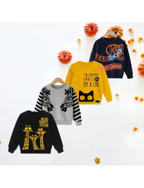 WAMMY69 NV-COASTER,Y.BKCAT,MEL.ZEBRA,BK.GIRAFFE-4P 0-3 M