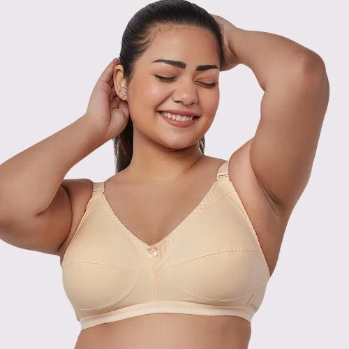 MAASHIE Women T-Shirt Non Padded Bra  (Olive)