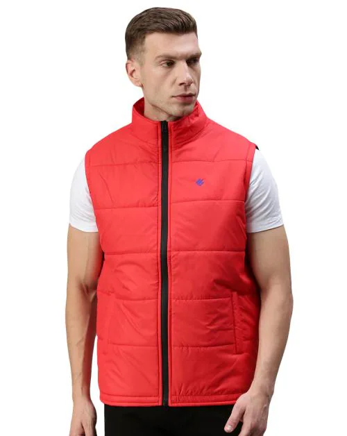 ONN Red Sleeveless Padded Jacket Pack of 1
