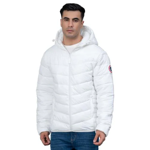 REDTAPE Casual Padded Jacket with Hood for Men | Stylish, Cozy and Comfortable