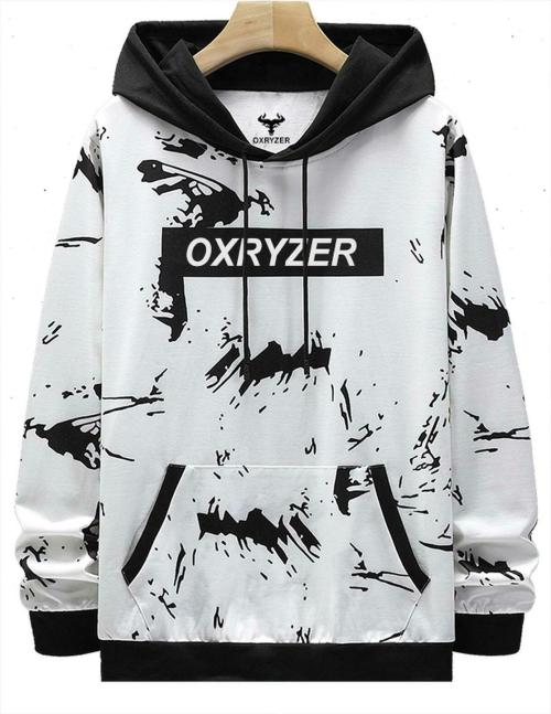 EMERALD APPAREL TRADING Graphic Print Men White, Black T-Shirt