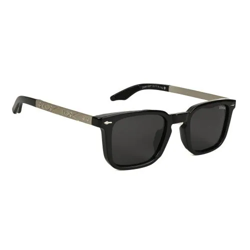 IDOR Polarized Square Full Rim Premium Sunglasses for Men & Women | 98168-C3