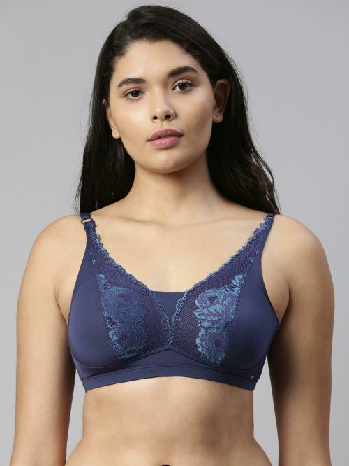 Enamor F071 Plunge Neckline Bralette