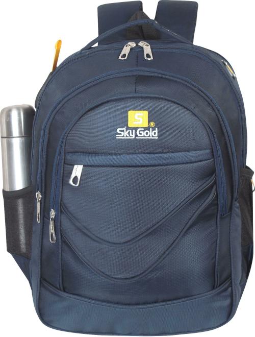 Buy Sky Gold Blue Denim Laptop Backpack, 40 L Online at Best Prices in India JioMart.