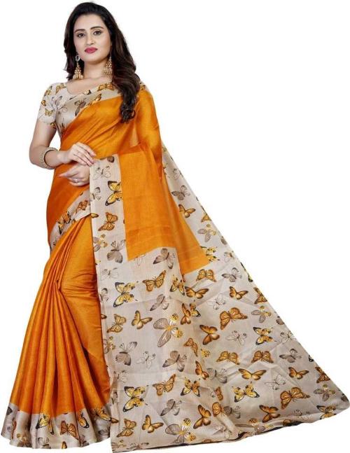 Designer Suit fancy saree multicolour