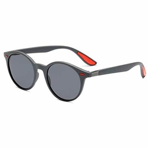 AUGEN Grey Round Sunglass (Unisex)