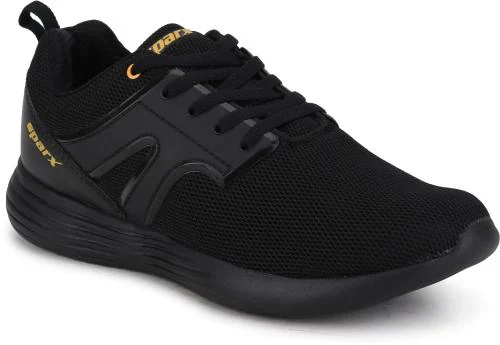 Sparx Men SM-500 Black Golden Sports Shoes