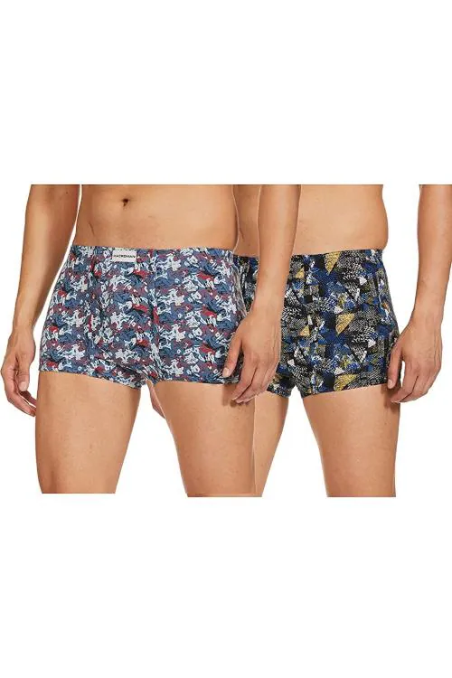 Rupa Frontline Marcoman Men Multicolor 100% Cotton Trunks