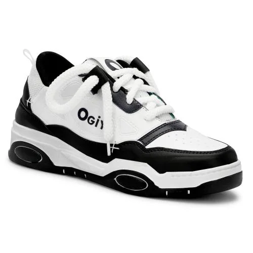 Ranway Shoe OGIY premium quality black sneakers for men