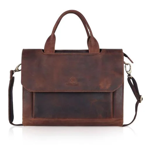 COSTYLE 100% Authentic Executive Leather Laptop Bag for Men (costyle)