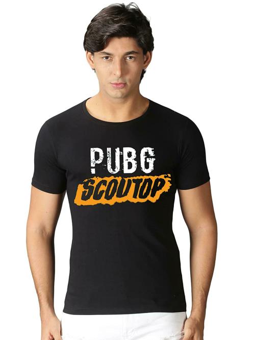 ARRYN Pubg Printed Tshirts for Men Stylish Black at Amazon.in