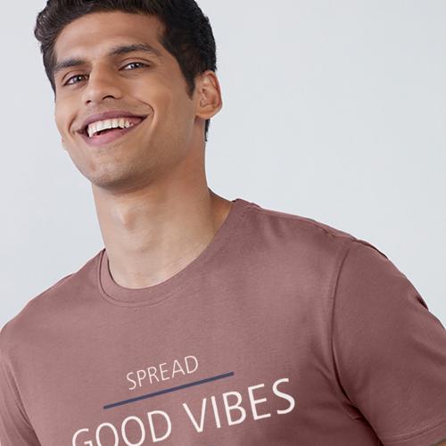 Rad Prix Men Pink Printed 