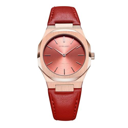D1 Milano Analog Red Watch For Women (Utll11)